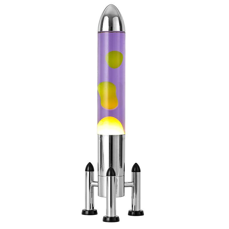 रकेट शेडको साथ ठूलो एलईडी लाभा बत्ती